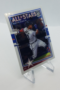 2020 Donruss Optic All Stars Ronald Acuna Jr. Baseball Card 