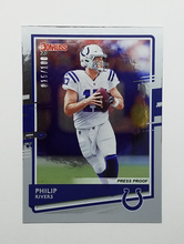 Load image into Gallery viewer, 2020 Donruss Press Proof Silver Parallel 15/100 Philip Rivers Colts Football Card
