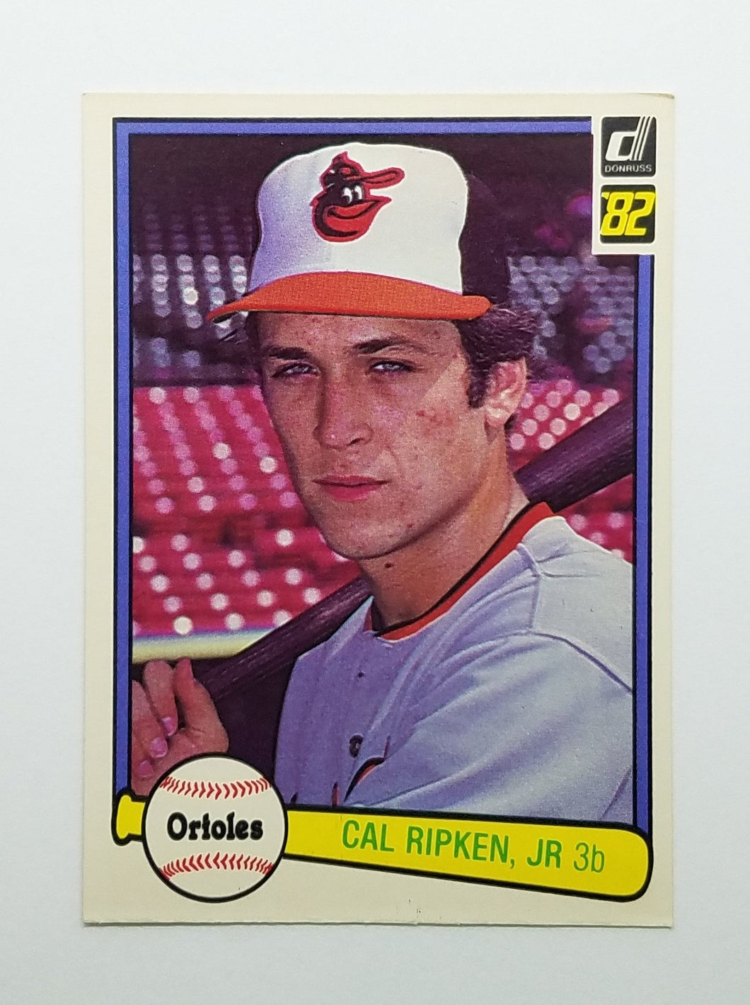 1982 Donruss Cal Ripken Jr. Baseball Rookie Card