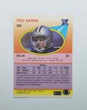 Load image into Gallery viewer, 1990 Fleer Troy Aikman Football Card
