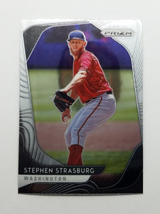 2020 Panini Prizm Stephen Strasburg Baseball Card