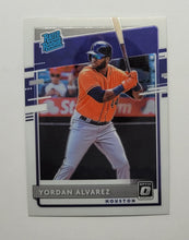 Load image into Gallery viewer, 2020 Donruss Optic Rated Rookie Yordan Alvarez Rookie Baseball Card
