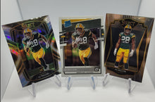 Load image into Gallery viewer, 2020 Three Card Lot AJ Dillon Rookie Football Cards
