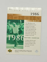 Load image into Gallery viewer, 2001 Upper Deck Jack Nicklaus &quot;The Golden Bear&quot; Golf Card

