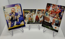 Load image into Gallery viewer, 2021 3 card lot Trevor Lawrence Rookie Football Cards
