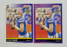 Load image into Gallery viewer, 2021 Three Card Lot Kyle Trask Rookie Football Cards
