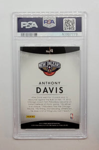 2012 Panini Innovation All-Rookie Anthony Davis Rookie Basketball Card PSA 9