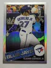Load image into Gallery viewer, 2020 Topps Chrome &#39;85 Refractor Vladimir Guerrero Jr. Baseball Card
