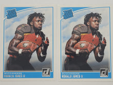 Load image into Gallery viewer, 2018 Donruss Rated Rookie Ronald Jones II Rookie Football Cards
