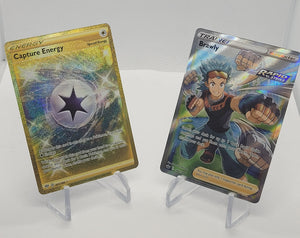 2021 Brawley Full Art & Gold Capture Energy Pokémon Cards