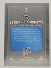 Load image into Gallery viewer, 2017 Donruss Rated Rookie Leonard Fournette Rookie F0otball Card
