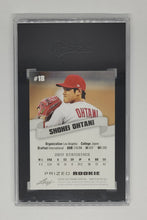 Load image into Gallery viewer, 2018 Leaf Prized Rookie Shohei Ohtani Rookie Baseball Card SGC 10
