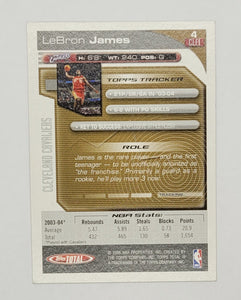 2005 Lebron James Basketball Cards