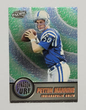 Load image into Gallery viewer, 1998 Pacific Dynagon Turn Peyton Manning Rookie Football Card
