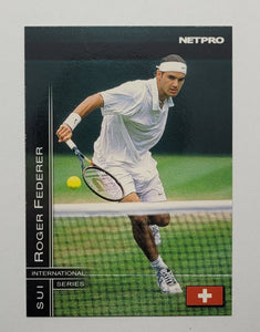 2003 Netpro International Series Roger Federer Tennis Card