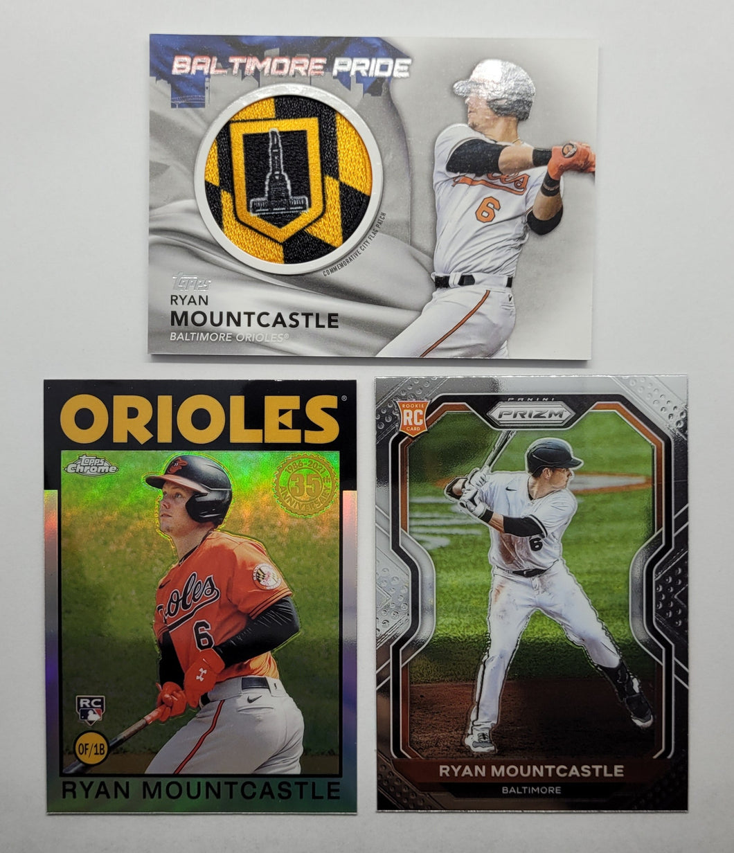 2021 & 2022 Ryan Mountcastle Baseball Cards