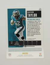 Load image into Gallery viewer, 2020 Panini Contenders Davion Taylor Autograph Rookie Football Card
