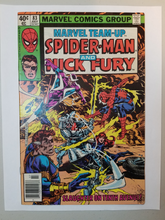 Load image into Gallery viewer, 1979 Marvel Team Up Spiderman &amp; Nick Fury #83 Comic Book
