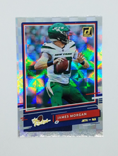 Load image into Gallery viewer, 2020 Donruss The Rookies James Morgan Silver Rookie Football Card
