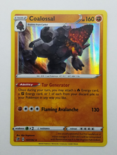 Load image into Gallery viewer, 2020 Holo Coalossal Pokemon Card

