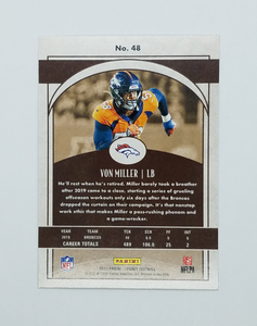2020 Denver Broncos Von Miller Football Cards