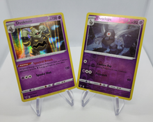 Load image into Gallery viewer, 2020 Dusclops Uncommon Reverse Holo &amp; Dusknoir Rare Holo Pokemon Cards
