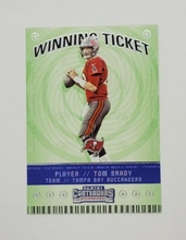 Load image into Gallery viewer, 2019-2020 Panini Contenders Winning Ticket Tom Brady Football Card
