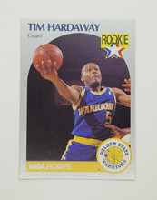 Load image into Gallery viewer, 1990 NBA Hoops Tim Hardaway Rookie Basketball Card
