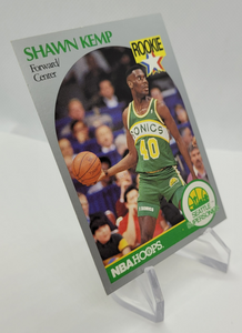 1990 NBA Hoops Shawn Kemp Rookie Basketball Card