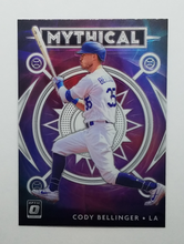 Load image into Gallery viewer, 2020 Donruss Optic Mythical Cody Bellinger Baseball Card
