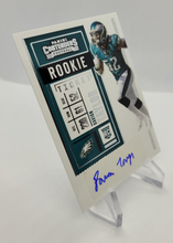Load image into Gallery viewer, 2020 Panini Contenders Davion Taylor Autograph Rookie Football Card
