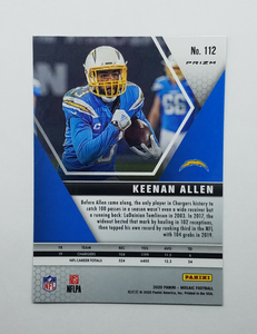 2020 Los Angeles Chargers Keenan Allen Football Cards