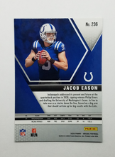 Load image into Gallery viewer, 2020 Panini Mosaic Jacob Eason Rookie Football Card

