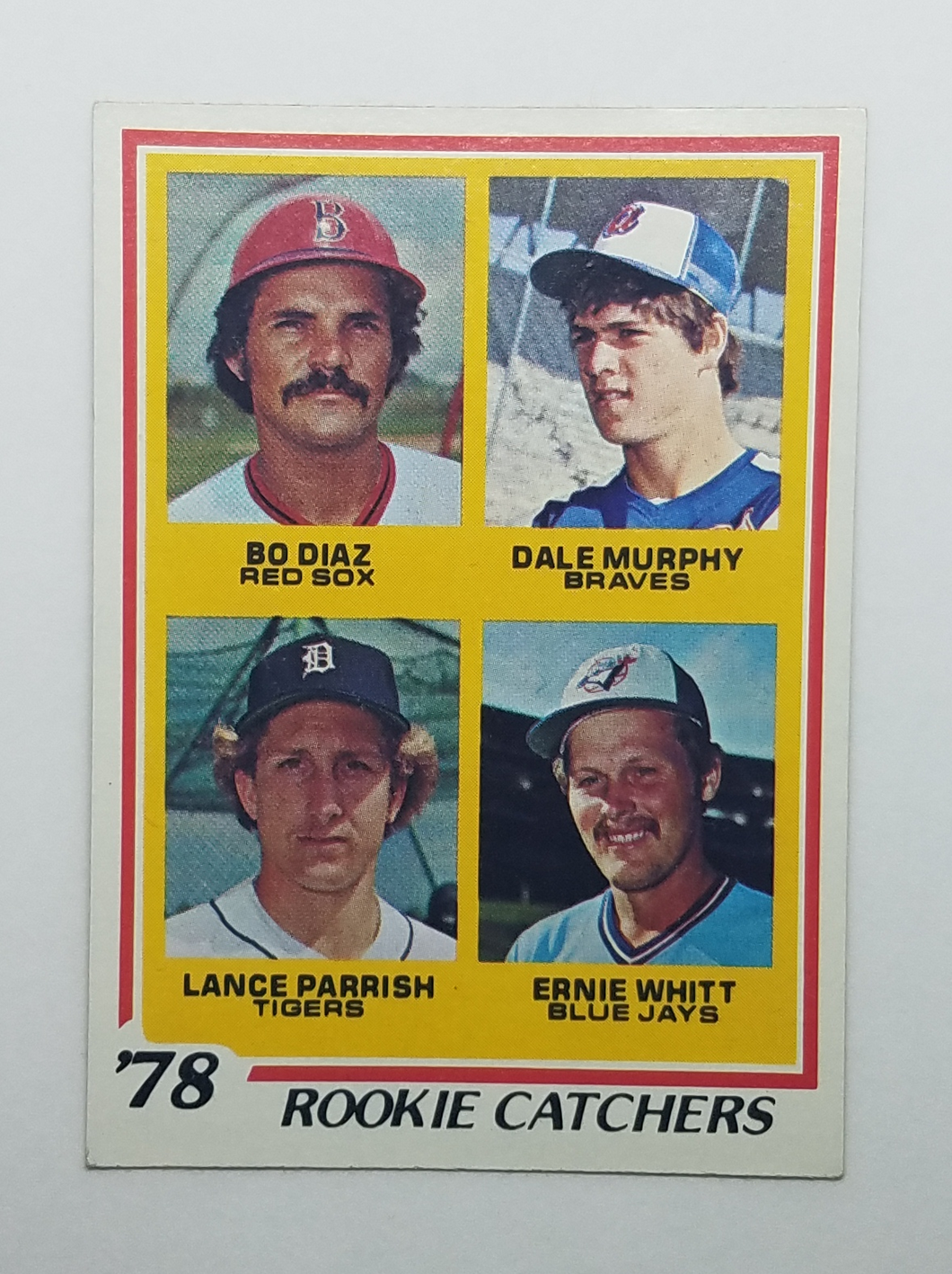 1978 Topps Rookie Catchers Baseball Rookie Card