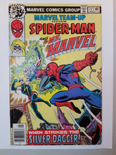 Load image into Gallery viewer, 1979 Marvel Team Up Spiderman &amp; Ms. Marvel #77 Comic Book

