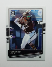 Load image into Gallery viewer, 2020 Donruss Optic Fernando Tatis Jr Baseball Card
