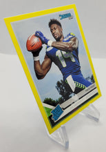 Load image into Gallery viewer, 2019 Donruss Rated Rookie Yellow Press Proof D.K. Metcalf Rookie Football Card
