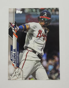 2020 Topps Series 1 Ronald Acuna Jr Baseball Card