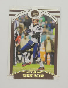 Lot of 5 Tom Brady Football Cards