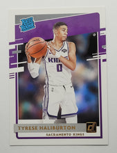 Load image into Gallery viewer, 2020-2021 Donruss Rated Rookie Tyrese Haliburton Rookie Basketball Card
