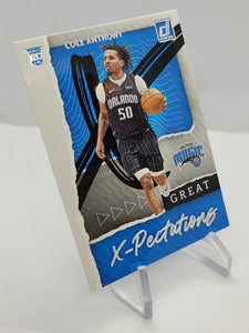 2020-2021 Donruss Great X-Pectations Cole Anthony Rookie Basketball Card
