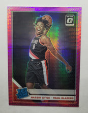 Load image into Gallery viewer, 2019-2020 Donruss Optic Rated Rookie Hyper Pink Prizm Nassir Little Rookie Basketball Card
