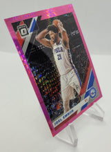 Load image into Gallery viewer, 2019-2020 Donruss Optic Hyper Pink Prizm Joel Embiid Basketball Card
