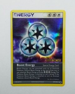 2006 Boost Energy Reverse Holo Pokemon Card