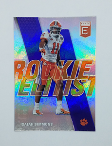 2020 Donruss Elite Rookie Elitist Isaiah Simmons Rookie Football Card