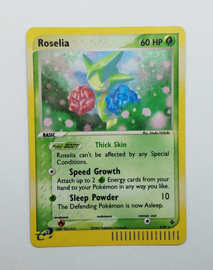  2003 Roselia Holo Rare Pokemon Card