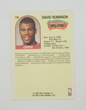 Load image into Gallery viewer, 1989 NBA Hoops David Robinson Rookie Basketball Card 
